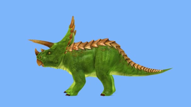 Dinozor Render — Stok video