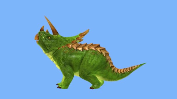 Renderizado Dinosaurios — Vídeos de Stock