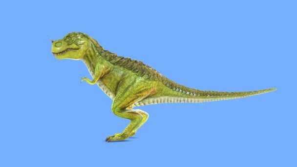 Rendering Dinosaurie — Stockvideo