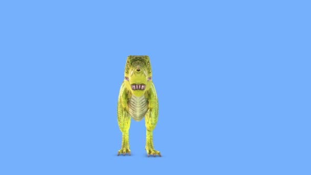 恐竜の3D Cgレンダリング — ストック動画