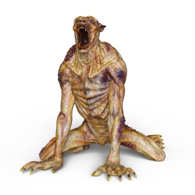 canavar 3d cg render