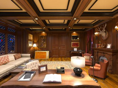 Çalışmanın 3d Cg render
