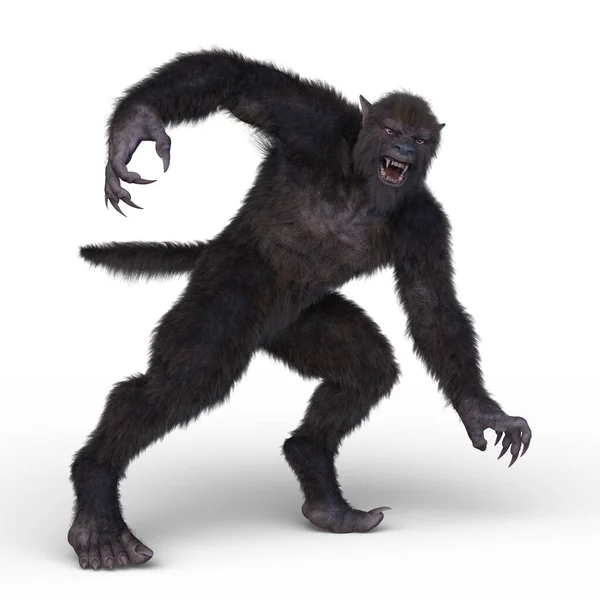 Rendu Monstre Gorille — Photo