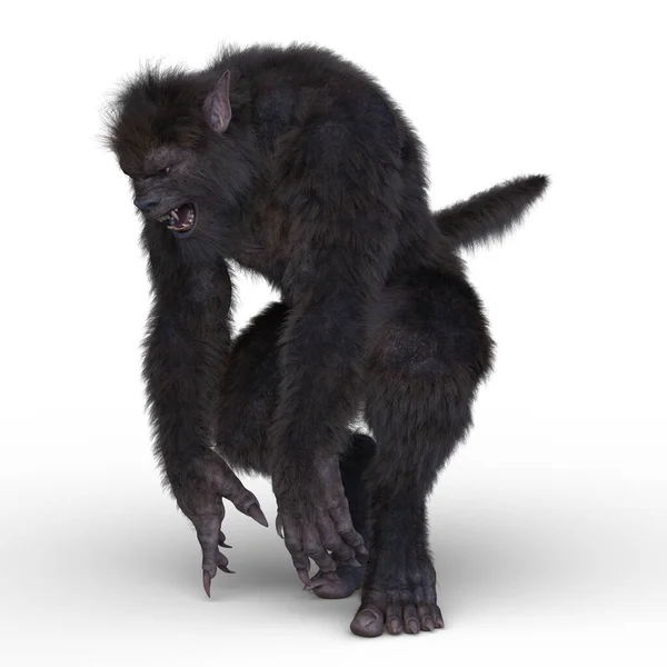 Rendering Gorilla Monster — Stock Photo, Image