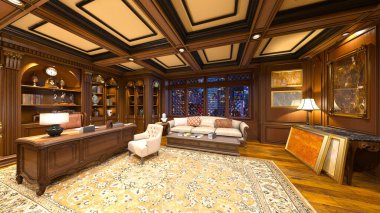 Çalışmanın 3d Cg render