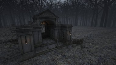 3d cg işleme mezar