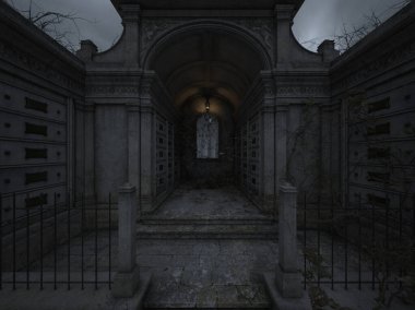 3d cg işleme mezar