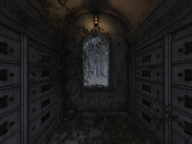 3d cg işleme mezar