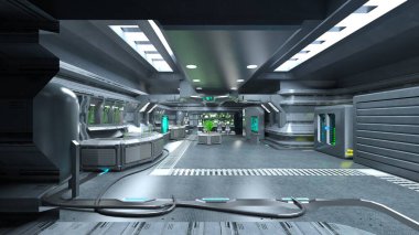 teknoloji alanı 3D CG render