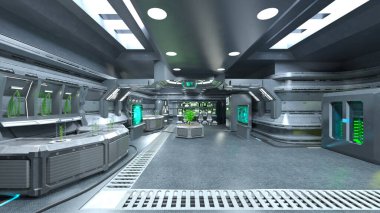 teknoloji alanı 3D CG render