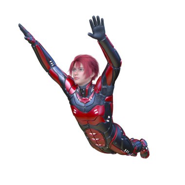 3D cg işleme kahraman