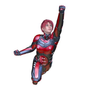 3D cg işleme kahraman