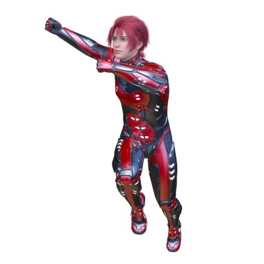 3D cg işleme kahraman