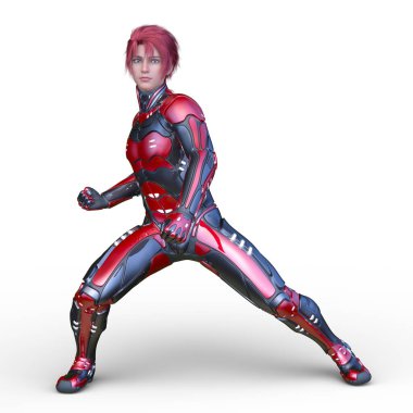 3D cg işleme kahraman