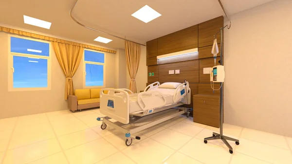 Rendering Medical Space — Stock Photo, Image