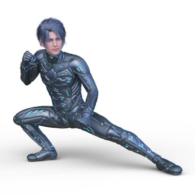 3D cg işleme kahraman