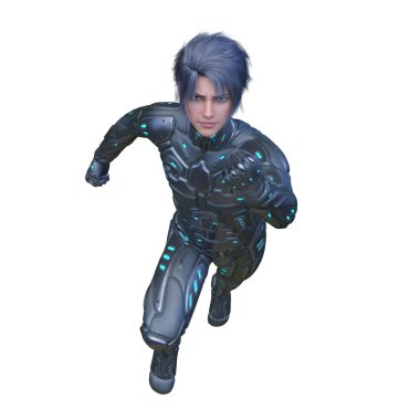 3D cg işleme kahraman