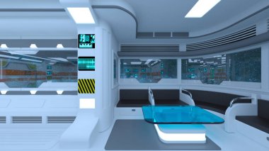 teknoloji alanı 3D CG render