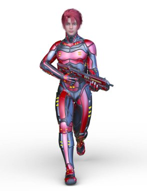 3D cg işleme kahraman