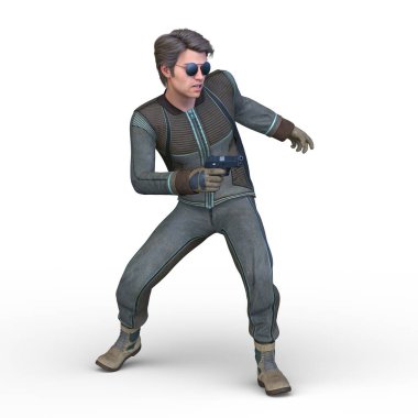 Cool Man 'in 3B canlandırması