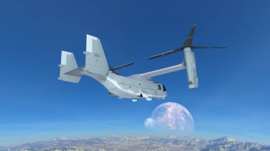 Helikopterin 3B görüntülemesi