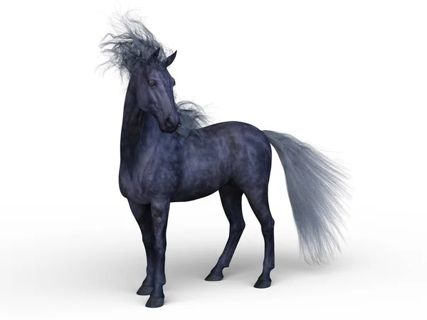 Vykreslování Koně — Stock fotografie