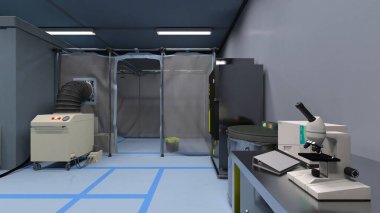 Gizli karargahın 3 boyutlu canlandırması