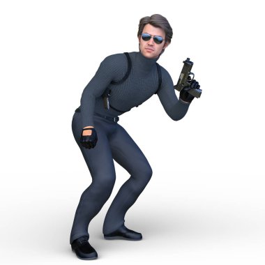 Cool Man 'in 3B canlandırması