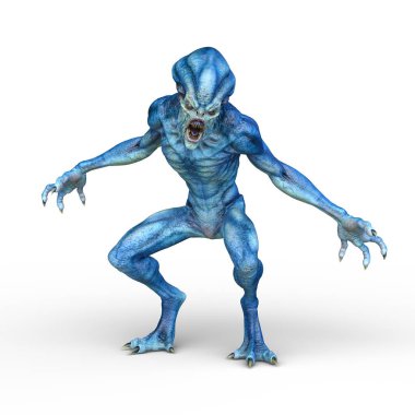 Uzaylının 3 boyutlu görüntülemesi