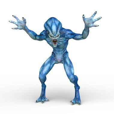 Uzaylının 3 boyutlu görüntülemesi