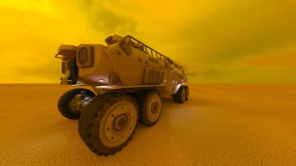 Rendering Monster Truck — Foto Stock