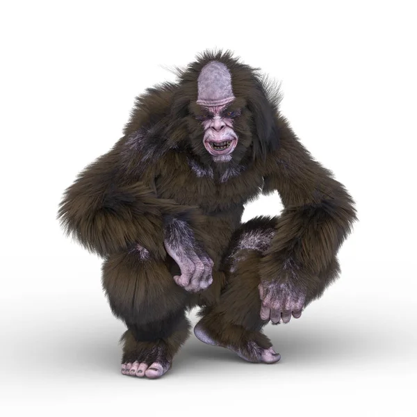 Weergave Van Gorilla Monster — Stockfoto