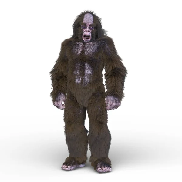Vykreslování Gorily Monster — Stock fotografie