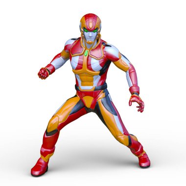 Siber Adam 'ın 3B canlandırması