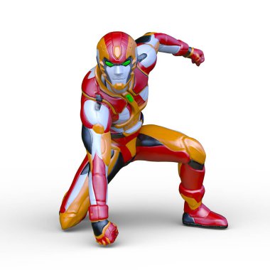 Siber Adam 'ın 3B canlandırması