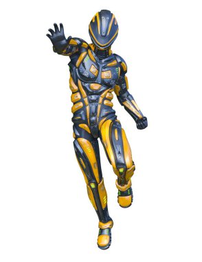 Siber Adam 'ın 3B canlandırması