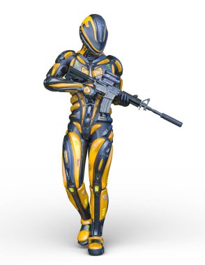 Siber Adam 'ın 3B canlandırması