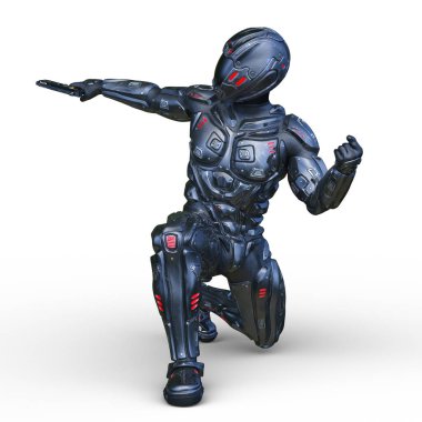 Siber Adam 'ın 3B canlandırması