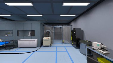 Gizli karargahın 3 boyutlu canlandırması