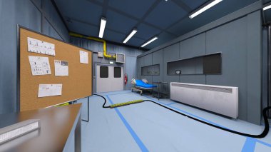 Gizli karargahın 3 boyutlu canlandırması