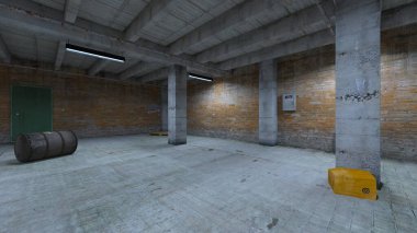 Yeraltı Geçidinin 3B görüntülemesi