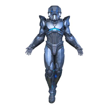 Siber Adam 'ın 3B canlandırması