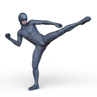 Cool Man 'in 3B canlandırması