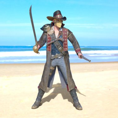 Korsan Adam 'ın 3B canlandırması