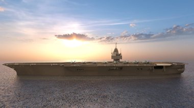 Yelkenli geminin 3D görüntülemesi