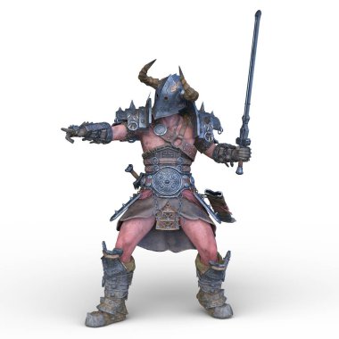 Vahşi Savaşçının 3 boyutlu canlandırması