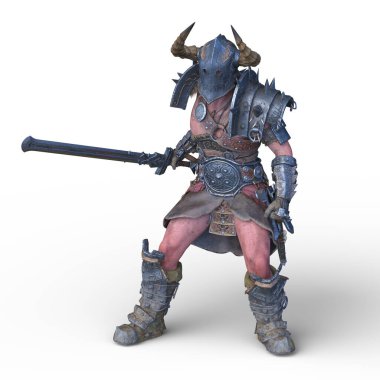 Vahşi Savaşçının 3 boyutlu canlandırması