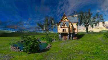 Evin 3 boyutlu görüntülemesi