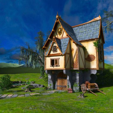 Evin 3 boyutlu görüntülemesi