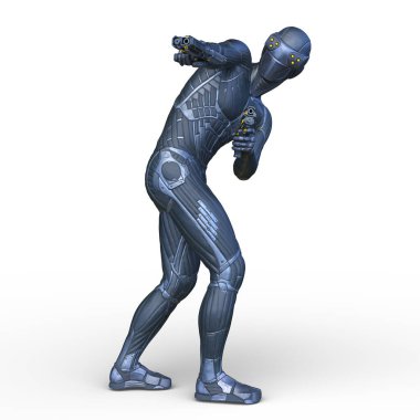 Siber Adam 'ın 3B canlandırması